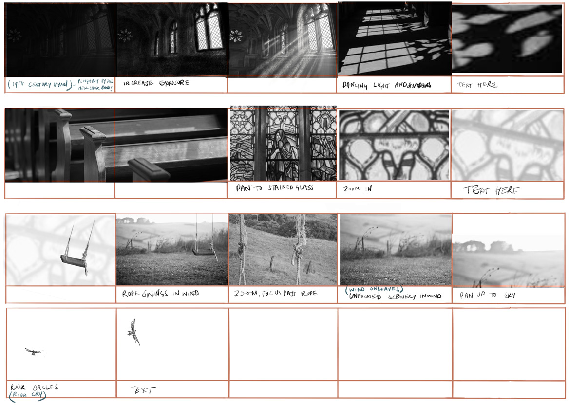 initial storyboard